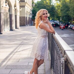Women Sexy Dress White Hollow Lace Dress Short Sleeve Loose Midi Dresses 2023 Summer Casual Women's Casual Dress Vestidos Robe